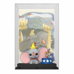 FUNKO Disney's 100th Anniversary Pop! Movie Poster Et Figurine Dumbo 9 Cm