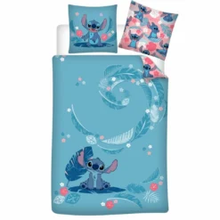 Disney - Stitch - Parure De Lit 140x200cm - '100% Flanelle'