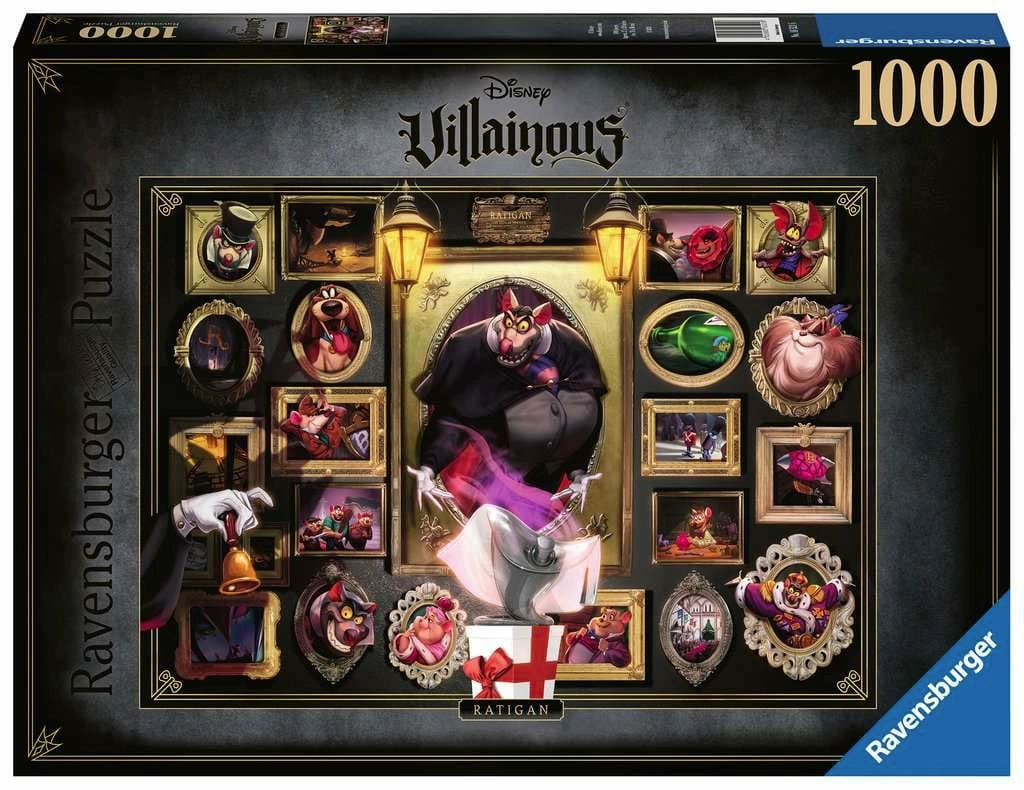Ravensburger Disney Villainous Puzzle Ratigan (1000 Pièces) 3 Ravensburger Disney Villainous Puzzle Ratigan (1000 Pièces)