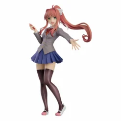 GOOD SMILE COMPANY Doki Doki Literature Club! Statuette Pvc Pop Up Parade Monika 18 Cm