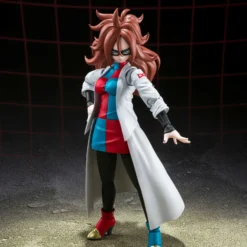 Dragon Ball Fighterz Figurine S.h. Figuarts Android 21 (lab Coat) 15 Cm -Magasin De Jouets dragon ball fighterz figurine sh figuarts android 21 lab coat 15 cm