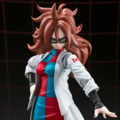 Dragon Ball Fighterz Figurine S.h. Figuarts Android 21 (lab Coat) 15 Cm -Magasin De Jouets dragon ball fighterz figurine sh figuarts android 21 lab coat 15 cm 621d36836292b