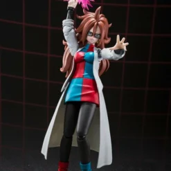 Dragon Ball Fighterz Figurine S.h. Figuarts Android 21 (lab Coat) 15 Cm -Magasin De Jouets dragon ball fighterz figurine sh figuarts android 21 lab coat 15 cm 621d36838f8d9