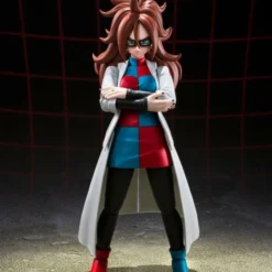 Dragon Ball Fighterz Figurine S.h. Figuarts Android 21 (lab Coat) 15 Cm -Magasin De Jouets dragon ball fighterz figurine sh figuarts android 21 lab coat 15 cm 621d3683eff01