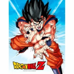 Dragon Ball - Impression En Verre - Goku Kame - 30x40 Cm