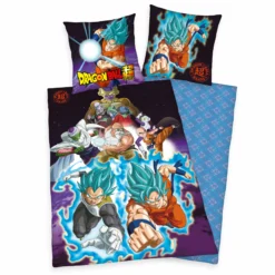 Herding Dragon Ball Super Parure De Lit Character 135 X 200 Cm / 80 X 80 Cm - Parures De Lit