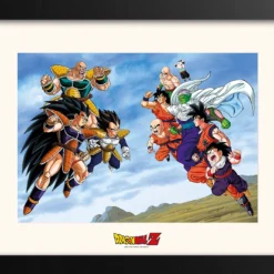 Dragon Ball Z - Bataille Des Saiyans - Collector Print '30x40cm'