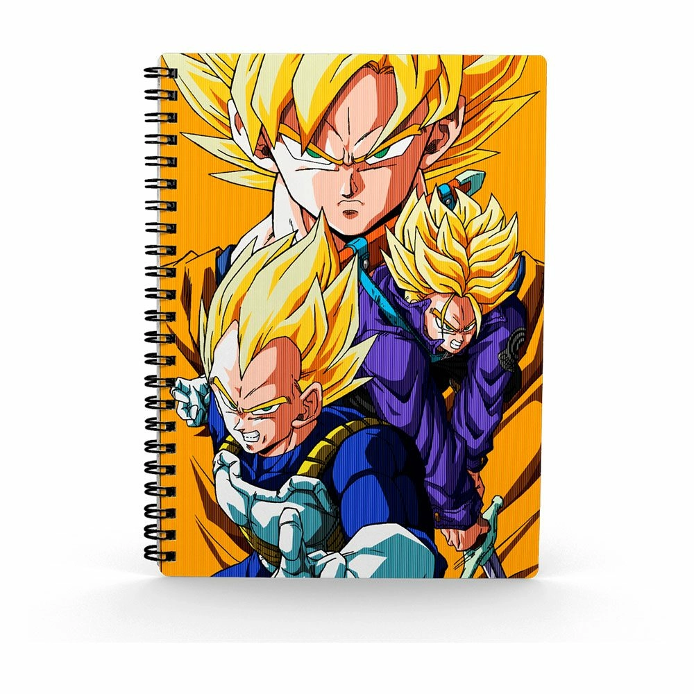 SD Toys Dragon Ball Z Cahier Effet 3d Saiyans 3 SD Toys Dragon Ball Z Cahier Effet 3d Saiyans