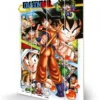 Dragon Ball Z - Comic Strip Panels - Impression Sur Bois 40x59cm -Magasin De Jouets dragon ball z comic strip panels impression sur bois 40x59cm