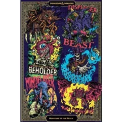 Dungeons & Dragons - Maxi Poster (61cm X 91.5cm) - Monsters Of The Realm