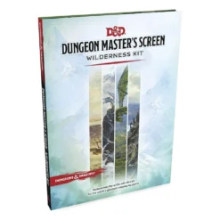 Wizards Of The Coast Dungeons & Dragons Rpg Écran Du Maître Du Donjon Wilderness Kit Anglais