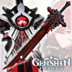 Epée En Acier : Wolf's Gravestone De Diluc - Genshin Impact -Magasin De Jouets epee genshin impact wolf s gravestone de diluc 63ea3ab007d99