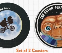 Half Moon Bay E.t. - Set De 2 Sous-verres En Céramique
