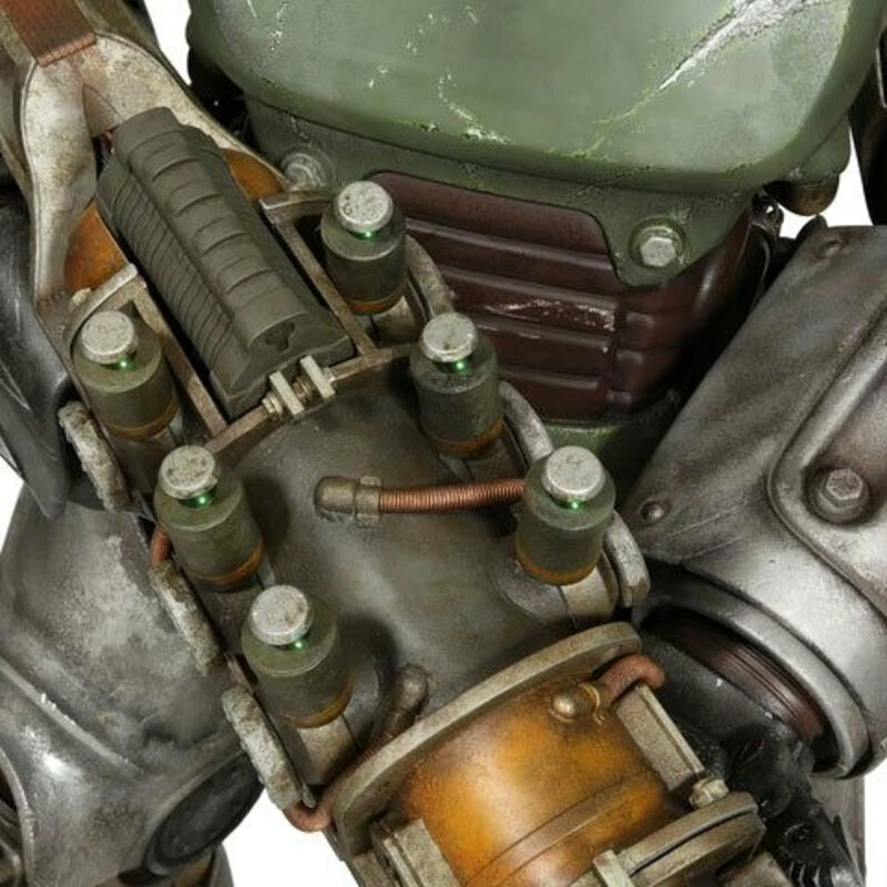 Fallout 4 Statuette 1/1 T-51b Power Armor 213 Cm 9 Fallout 4 Statuette 1/1 T-51b Power Armor 213 Cm – Image 7