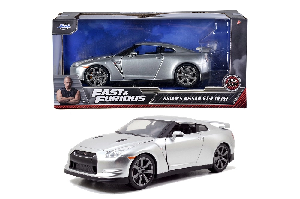 Fast & Furious - 2009 Nissan Gt-r - 1:24 3 Fast & Furious - 2009 Nissan Gt-r - 1:24