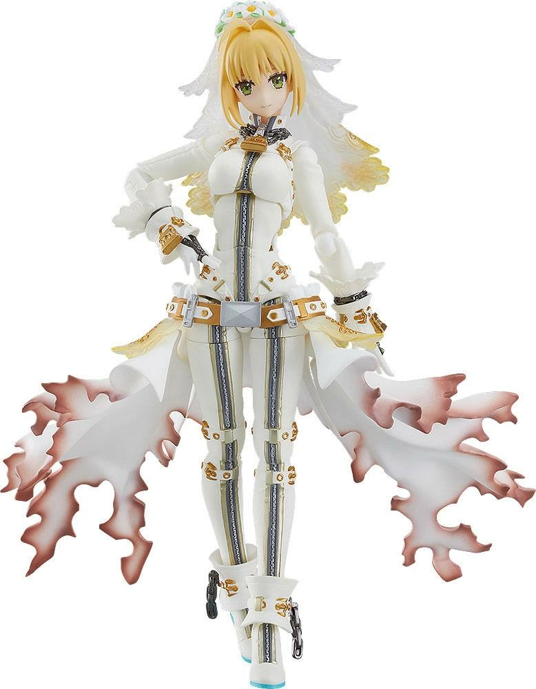Max Factory Fate/grand Order Figurine Figma Saber/nero Claudius (bride) 15 Cm 3 Max Factory Fate/grand Order Figurine Figma Saber/nero Claudius (bride) 15 Cm