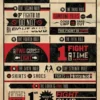 Pyramid International Maxi Poster Fight Club - 61 X 91.5 Cm -Magasin De Jouets fight club posters infographic 61 x 91 cm pack de 5