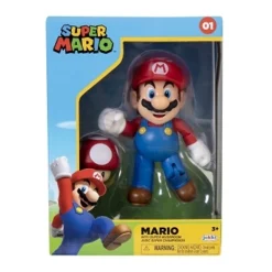 NINTENDO Figurine Col. Mario+champ 10cm