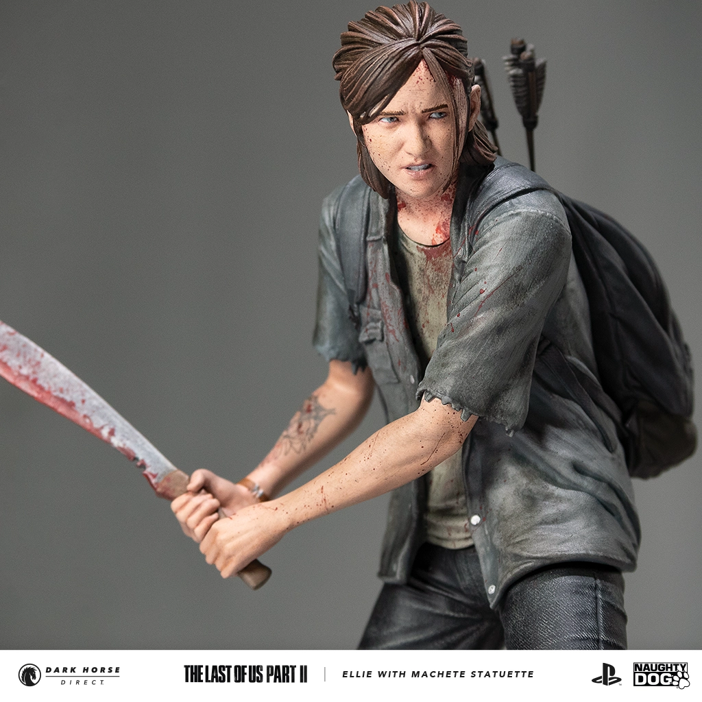 Figurine Ellie Avec Machette - The Last Of Us Part 2 13 Figurine Ellie Avec Machette - The Last Of Us Part 2 – Image 11