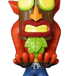 Figurine - Crash Bandicoot Aku Cable Guy - Support Manette/Téléphone