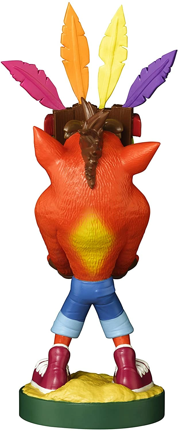 Figurine - Crash Bandicoot Aku Cable Guy - Support Manette/Téléphone 6 Figurine - Crash Bandicoot Aku Cable Guy - Support Manette/Téléphone – Image 4