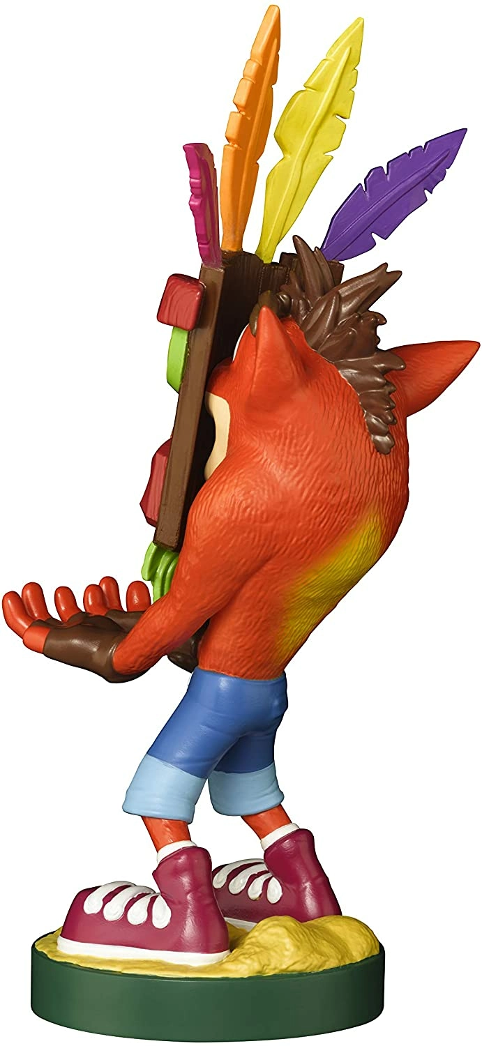 Figurine - Crash Bandicoot Aku Cable Guy - Support Manette/Téléphone 7 Figurine - Crash Bandicoot Aku Cable Guy - Support Manette/Téléphone – Image 5