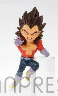 BANPRESTO Figurine WCF Saiyans Bravery - Super Saiyan 4 Vegeta - 7cm