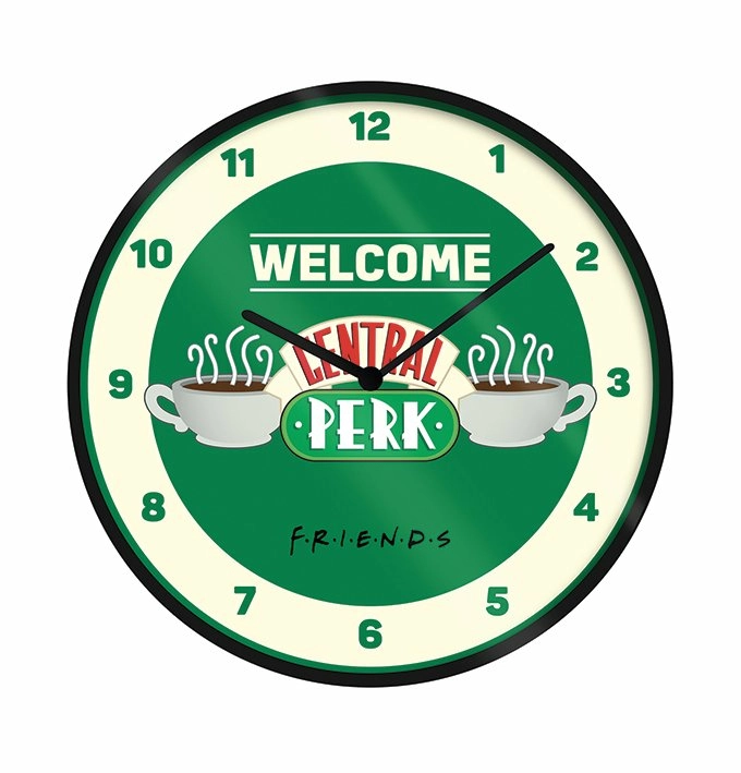 Pyramid International Friends - Central Perk - Horloge En Plastique Diamètre 25cm 4 Pyramid International Friends - Central Perk - Horloge En Plastique Diamètre 25cm – Image 2