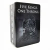 Game Of Thrones - Boite Metal 16 X 24 X 8 - Five Kings -Magasin De Jouets game of thrones boite metal 16 x 24 x 8 five kings