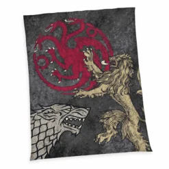 Herding Game Of Thrones Couverture Polaire Logos 150 X 200 Cm