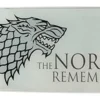 Game Of Thrones - Impression En Verre - The North - 60x30 Cm -Magasin De Jouets game of thrones impression en verre the north 60x30 cm