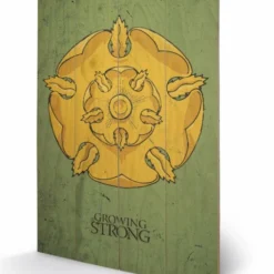 GAME OF THRONES - Impression Sur Bois 40X59 - Tyrell