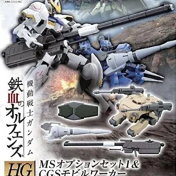 Gundam - Hg Option Set 1 & Cgs Mobile Worker - Model Kit