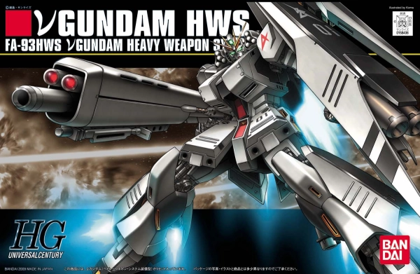 Bandai Gundam - Hguc 1/144 Fa-93hws Vgundam Heavy Weapon - Model Kit 4 Bandai Gundam - Hguc 1/144 Fa-93hws Vgundam Heavy Weapon - Model Kit – Image 2