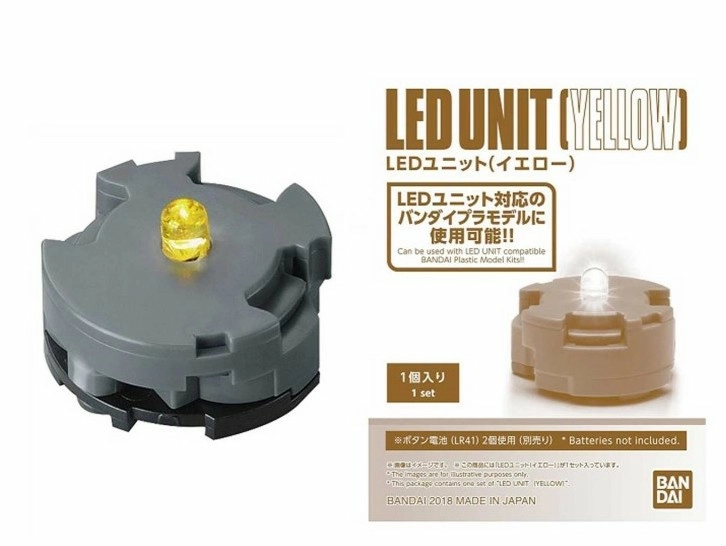 Bandai Gundam - Mg Led Unit Yellow X1 - Accessoire Pour Model Kit 4 Bandai Gundam - Mg Led Unit Yellow X1 - Accessoire Pour Model Kit – Image 2