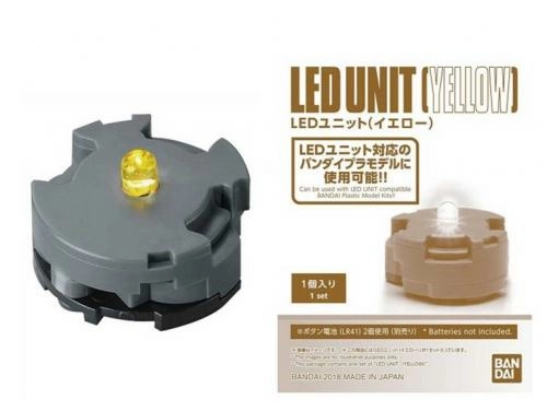 Bandai Gundam - Mg Led Unit Yellow X1 - Accessoire Pour Model Kit 3 Bandai Gundam - Mg Led Unit Yellow X1 - Accessoire Pour Model Kit