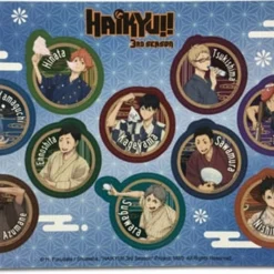 Haikyu!! Set Autocollants Bathrobe Group