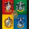 Harry Potter - Blasons Colorés - Poster Lenticulaire 3d 26x4cm -Magasin De Jouets harry potter blasons colores poster lenticulaire 3d 26x4cm