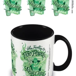 HARRY POTTER - Coloured Inner Mug - Floo Powder Black