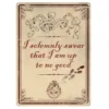 Half Moon Bay Harry Potter - I Solemnly Swear That I'm Up To No Good Small Tin Sign 1 Half Moon Bay Harry Potter - I Solemnly Swear That I'm Up To No Good Small Tin Sign -Magasin De Jouets harry potter i solemnly swear that i m up to no good small tin sign