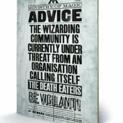 Pyramid International HARRY POTTER - Impression Sur Bois 40X59 - Be Vigilant -Magasin De Jouets harry potter impression sur bois 40x59 be vigilant 599b0a34003f2