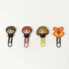 Harry Potter - Pack 4 Clips Métalliques - Personnages -Magasin De Jouets harry potter pack 4 clips metalliques personnages