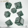 Harry Potter Pack Dés Slytherin Modern Dice Set - Green (7) -Magasin De Jouets harry potter pack des slytherin modern dice set green 7