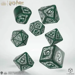 Harry Potter Pack Dés Slytherin Modern Dice Set - Green (7)