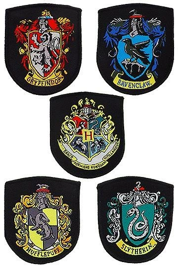 Cinereplicas Harry Potter - Pack Of 5 House Crests 3 Cinereplicas Harry Potter - Pack Of 5 House Crests