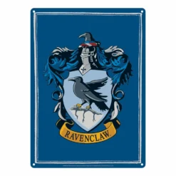 Half Moon Bay Harry Potter Panneau Métal Ravenclaw 21 X 15 Cm