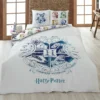 Harry Potter - Parure De Lit 140x200cm - Hogwarts W. '100% Microfibre' -Magasin De Jouets harry potter parure de lit 140x200cm hogwarts w 100 microfibre