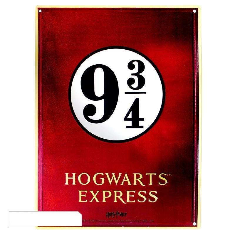 ABYstyle Harry Potter - Plaque Metal 28 X 38 - Plaform 9 3/4 3 ABYstyle Harry Potter - Plaque Metal 28 X 38 - Plaform 9 3/4