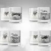 SD Toys Harry Potter - Set 4 Scotch Glass - Charms Edition