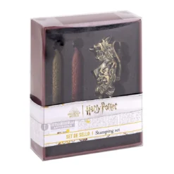 Harry Potter - Set Papeterie Gryffondor - Sceau + Cire - 3 Pc -Magasin De Jouets harry potter set papeterie gryffondor sceau cire 3 pc 637846c11c62f